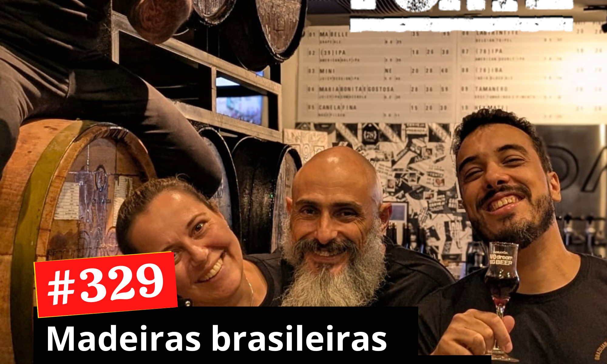 Brassagem Forte - Madeiras brasileiras